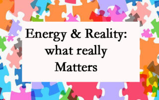 Light Lessons with Patsie McCandless: Energy and Reality - What Really Matters