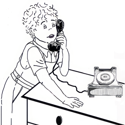 Jesse on the phone Jesse on the phone