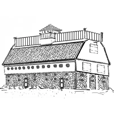 Illustration of a house Illustration of a house